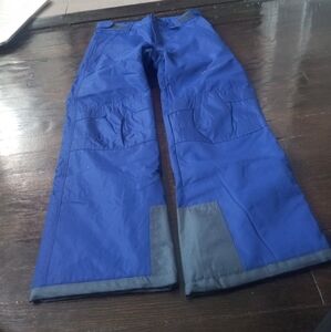 ARCTIX KIDS HUSKY INSULATED SNOW PANTS WITH REINFORCED KNEES AND SEAT BLUE Gre L